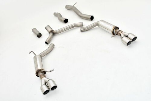 Friedrich Motorsport 76mm Duplex-Anlage f�r Audi A5 B8 Sportback Frontantrieb & Quattro 2.0l TDI 100/105/110/120/125/130kW