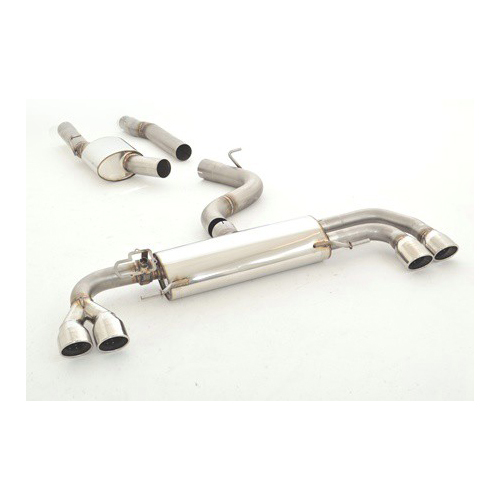 Friedrich Motorsport 76mm Duplex-Anlage mit Klappensteuerung f�r Audi S1 & Sportback 2.0l TFSI 170kW