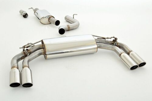 Friedrich Motorsport 76mm Duplex-Anlage mit originaler Klappensteuerung f�r Audi S3 8V Limousine Quattro 2.0l TSI 221kW