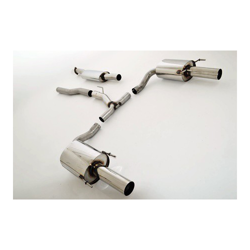 Friedrich Motorsport 76mm Duplex-Anlage f�r Opel Insignia Stufenheck & Flie�heck Allrad 2.0l Turbo 162/184kW 4x4 / 2.8l V6 Turbo 4x4 191kW