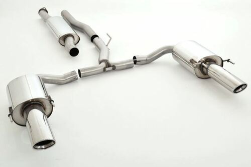 Friedrich Motorsport 76mm Duplex-Anlage f�r Opel Insignia Sports Tourer Allrad 2.0l Turbo 162/184kW 4x4 / 2.8l V6 Turbo 4x4 191kW