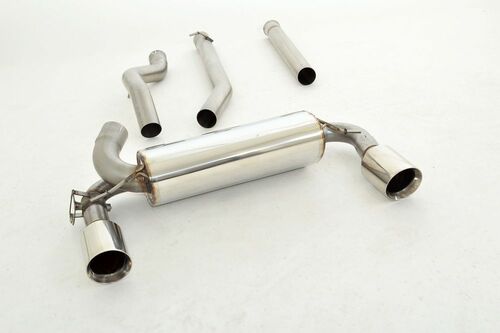 Friedrich Motorsport 76mm Duplex-Anlage mit originaler Klappensteuerung f�r Ford Focus III DYB RS 2.3l Ecoboost 257kW