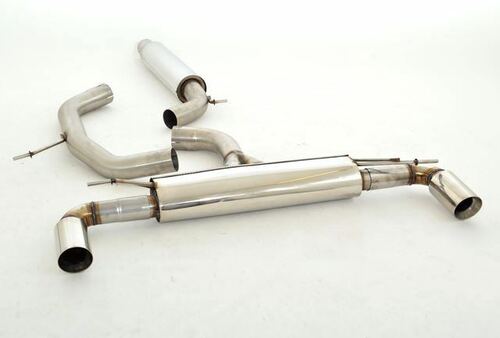 Friedrich Motorsport 76mm Duplex-Anlage f�r VW Beetle 5C & Cabrio 2.0l TSI 162kW