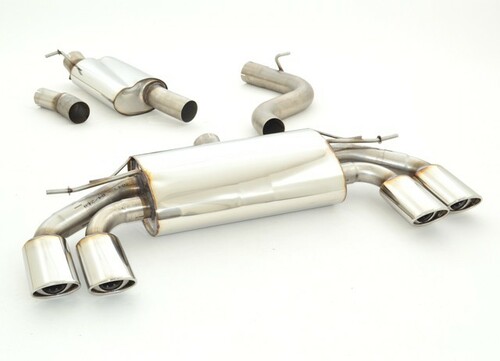 Friedrich Motorsport 3 Zoll (76mm) Duplexanlage f�r VW Golf VII R Allrad 2.0l TSI 221kW