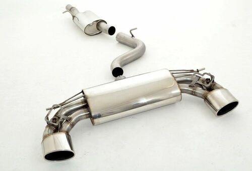 Friedrich Motorsport 3 Zoll (76mm) Duplexanlage f�r VW Golf VII R Allrad mit originaler Klappensteuerung 2.0l TSI 221kW