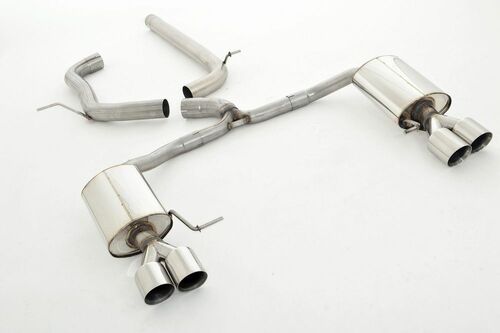 Friedrich Motorsport 76mm Duplex-Anlage f�r Seat Leon 5F ST inkl. FR Frontantrieb 2.0l TDI 135kW