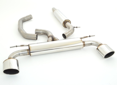 Friedrich Motorsport 76mm Duplexanlage f�r Seat Leon 5F Cupra Frontantrieb 2.0l TSI 195/206/213kW