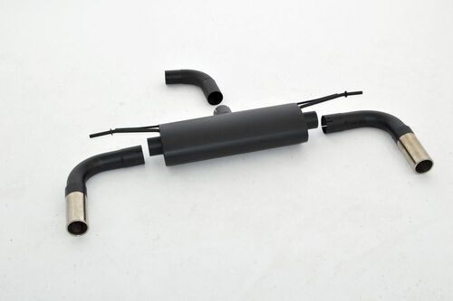 Friedrich Motorsport Duplex-Sportendschalld�mpfer f�r VW Golf VII GTE Frontantrieb 1.4l TSI 110kW f�r Original GTI-Hecksch�rze