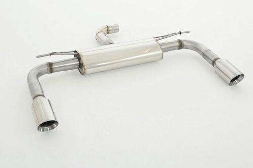 Friedrich Motorsport Duplex-Sportendschalld�mpfer f�r Audi A3 8V Limousine Quattro 2.0l TDI 110/135kW f�r Original US-Hecksch�rze