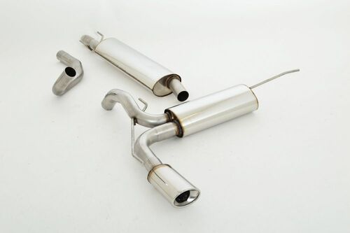 Friedrich Motorsport Gruppe A Anlage f�r Opel ADAM ROCKS 1.0l Turbo 66/85kW/1.2l 51kW/1.4l 64/74kW querliegender Endschalld�mpfer auch passend f�r Fahrzeuge mit Sport-Paket