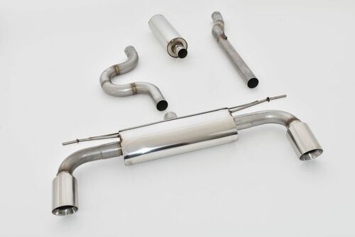 Friedrich Motorsport Gr.A Duplexanlage f�r VW Golf VII GTE Frontantrieb 1.4l TSI 110kW f�r Original GTI-Hecksch�rze