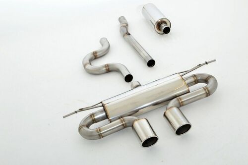 Friedrich Motorsport Gr.A Duplexanlage f�r VW Golf VII GTE Frontantrieb 1.4l TSI 110kW f�r Original R32-Look Hecksch�rze VW Teilenummer 5G0071611