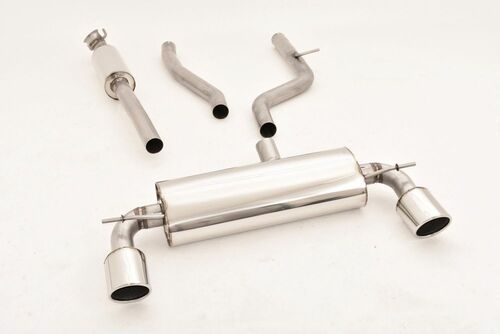 Friedrich Motorsport Gr.A Duplexanlage f�r Mercedes-Benz W176 A-Klasse Frontantrieb A180 90kW/A200 115kW auch passend f�r AMG-Line bei Fahrzeugen mit Standard-Heck muss die Sto�stange ausgeschnitten werden