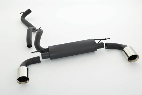 Friedrich Motorsport Duplex-Sportendschalld�mpfer f�r Ford C-Max DXA 1.0l EcoBoost 74/92KW ab Bj. 2010 querliegender Endschalld�mpfer