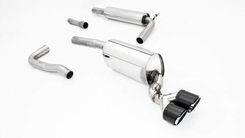 Friedrich Motorsport Gruppe A Anlage f�r Skoda Scala 1.0l TSI 70/85kW ab Bj. 07/2019 Schr�gheck Endrohr w�hlbar, Hecksch�rze muss ausgeschnitten werden