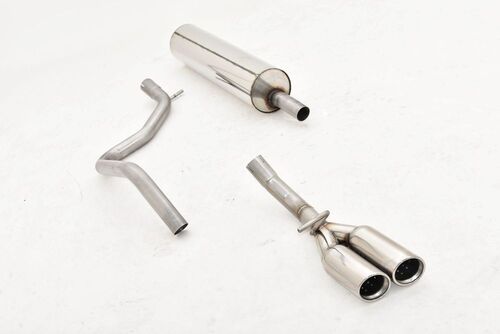 Friedrich Motorsport Sportauspuffanlage f�r VW UP! 1.0l 44/50/55kW mit Ottopartikelfilter ab Bj. 09/2018 auch f�r 1.0l TSI/GTI Heck erh�ltlich, bitte bei Bestellung angeben