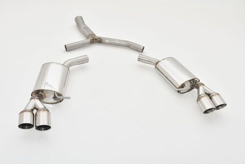 Friedrich Motorsport 76mm Duplex-Sportendschalld�mpfer f�r Audi A5 B9 (F5/B8) Coupe & Cabrio Quattro 2.0l TFSI Mild-Hybrid 185kW (Motorcode DDWA) Bj. 08/2017-06/2018