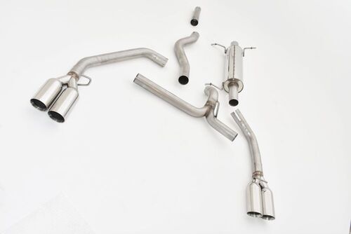 Friedrich Motorsport 70mm Duplex-Anlage f�r Mercedes-Benz V/W639/2 Vito Heckantrieb/langer Radstand/langer �berhang 122 CDI 165kW Bj. 2010-2014