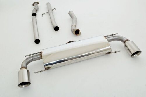 Friedrich Motorsport 70mm Duplex-Anlage f�r Mazda CX-5 (KE) Allrad 2.2l SKYACTIV-D 150 110kW / 2.2l SKYACTIV-D 175 129kW  Bj. 08/2011-03/2017