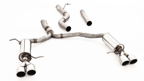 Friedrich Motorsport 76mm Duplex-Anlage f�r Audi Q5 8R Quattro 3.0l TDI 176/180kW Bj. 2008-04/2014