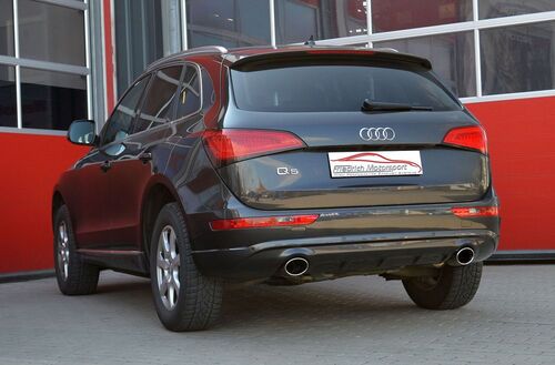 Friedrich Motorsport 76mm Duplex-Anlage f�r Audi Q5 8R Quattro 2.0l TDI 105/125kW ab Bj. 2008