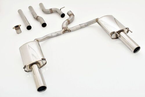 Friedrich Motorsport 76mm Duplex-Anlage f�r Opel Insignia Sports Tourer Allrad 2.0l Turbo 4x4 191kW Bj. 06/2017-06/2018