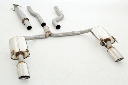 Friedrich Motorsport 76mm Duplex-Anlage f�r Opel Astra K Sports Tourer 1.6l Turbo 147kW ohne Ottopartikelfilter Bj. 10/2015-06/2018