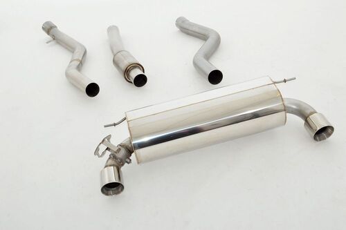 Friedrich Motorsport 76mm Duplex-Anlage f�r BMW 1er F20/F21 3/5-T�rer 120i 135kW mit und ohne Ottopartikelfilter / 125i 165kW ohne Ottopartikelfilter Bj. 07/2016-07/2018