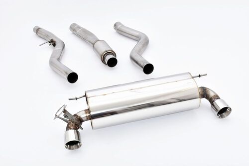 Friedrich Motorsport 76mm Duplex-Anlage f�r BMW 1er F20/F21 3/5-T�rer 125i 160kW Bj. 03/2012-03/2015