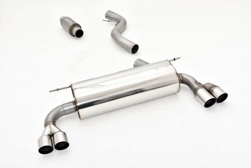 Friedrich Motorsport 76mm Duplex-Anlage f�r BMW 4er F32 / F33 / F36 Coupe / Cabrio / Gran Coupe 420i/420ix 135kW / 430i/430ix 185kW mit Ottopartikelfilter Bj. 07/2018-11/2020