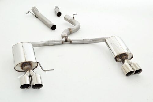 Friedrich Motorsport 76mm Duplexanlage f�r VW Golf VII Variant Alltrack 4motion 2.0l TDI 110/135kW Bj. 2017-08/2018