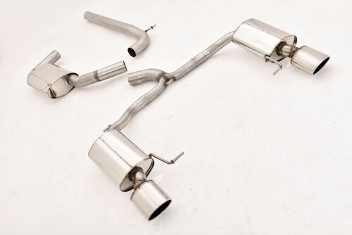 Friedrich Motorsport 76mm Duplex-Anlage f�r Seat Leon 5F ST Cupra Frontantrieb 2.0l TSI 213kW mit Ottopartikelfilter ab Bj. 11/2018