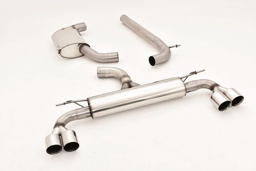 Friedrich Motorsport 76mm Duplexanlage f�r Seat Leon 5F Cupra inkl. SC Frontantrieb 2.0l TSI 221kW ohne Ottopartikelfilter ab Bj. 02/2017