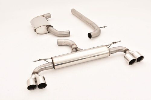 Friedrich Motorsport 76mm Duplexanlage f�r Seat Leon 5F Cupra inkl. SC Frontantrieb 2.0l TSI 213kW mit Ottopartikelfilter Bj. 11/2018-01/2020