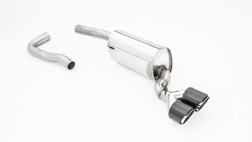 Friedrich Motorsport Sportendschalld�mpfer f�r Skoda Scala 1.5l TSI 110kW ab Bj. 01/2019 Endrohr w�hlbar, Hecksch�rze muss ausgeschnitten werden