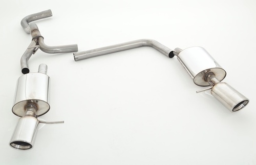 Friedrich Motorsport Duplex-Sportendschalld�mpfer f�r Seat Leon KL ST inkl. FR 1.5l TSI inkl. mHEV 96/110kW Frontantrieb ab Bj. 04/2020 Endrohr w�hlbar, Hecksch�rze muss ausgeschnitten werden