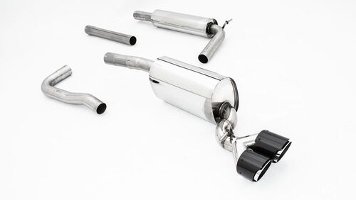 Friedrich Motorsport Gruppe A Anlage f�r Skoda Scala 1.5l TSI 110kW ab Bj. 01/2019 Endrohr w�hlbar, Hecksch�rze muss ausgeschnitten werden