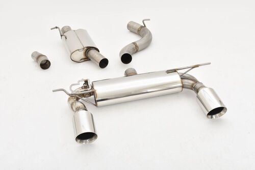 Friedrich Motorsport 76mm Duplex-Anlage mit Klappensteuerung f�r Audi TT 8S Quattro Coupe & Roadster  2.0l TFSI 169kW Bj. 07/2014-06/2018 originale Klappensteuerung kann weiterverwendet werden