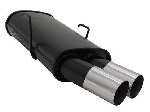 Novus Sportendschalld�mpfer f�r Peugeot 106 (1A/1C/1) 2 x 76mm RL-Design