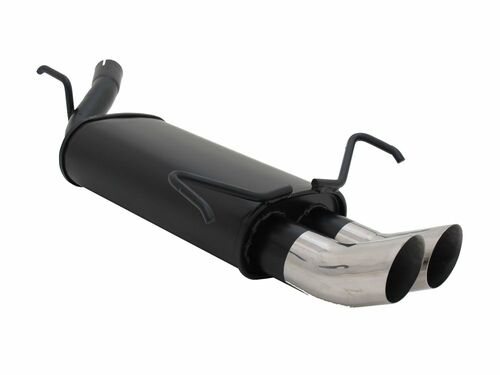 Novus Sportendschalld�mpfer f�r Opel Corsa C (C) 2 x 76mm DTM