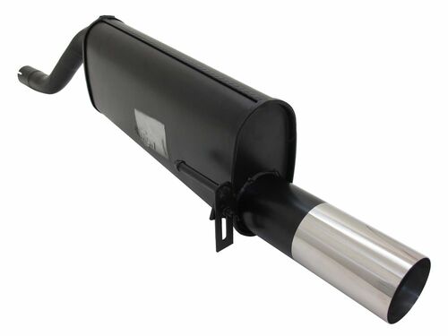 Novus Sportendschalld�mpfer f�r Opel Corsa D (D) 1 x 90mm RL-Design