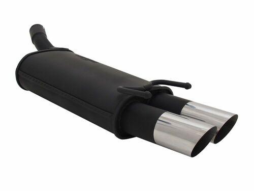 Novus Sportendschalld�mpfer f�r Opel Corsa B (B) 2 x 76mm MS-Design