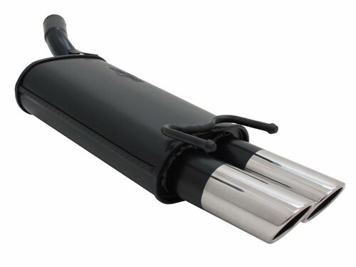 Novus Sportendschalld�mpfer f�r Opel Corsa B 2 x 76mm SR-Design