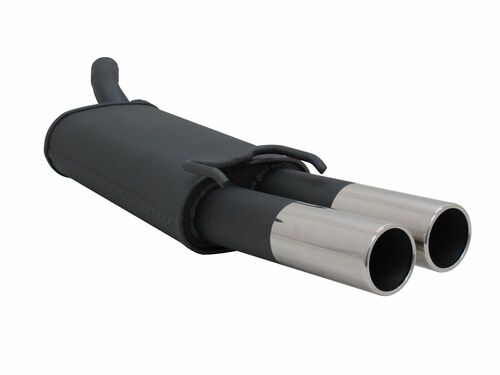 Novus Sportendschalld�mpfer f�r Opel Tigra (A/S93) 2 x 76mm