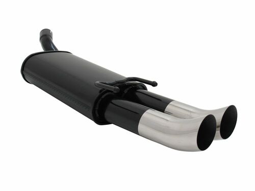 Novus Sportendschalld�mpfer f�r Opel Tigra (A/S93) 2 x 76mm DTM