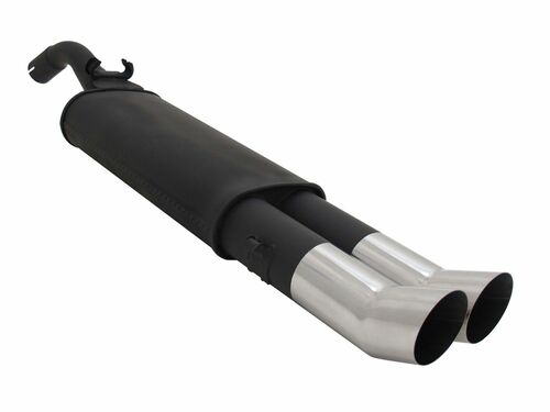 Novus Sportendschalld�mpfer f�r VW Golf II (19E) 2 x 90mm DTM