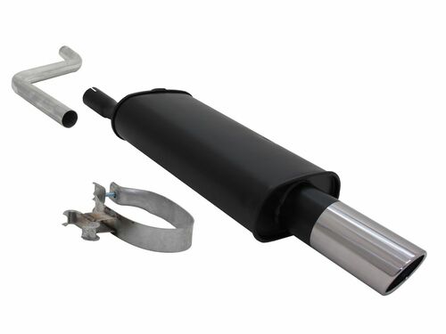 Novus Sportendschalld�mpfer f�r VW Polo II / III (86C) 1 x 90mm SR-Design