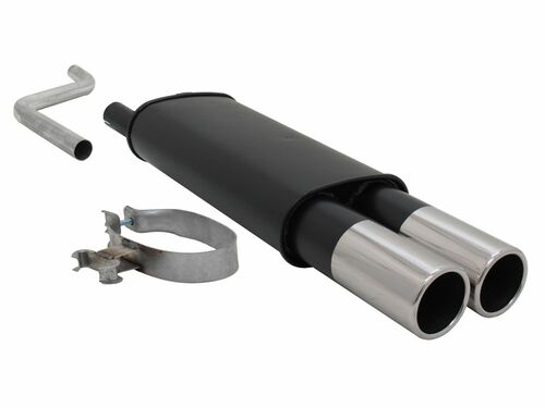 Novus Sportendschalld�mpfer f�r VW Polo II / III (86C) 2 x 90mm