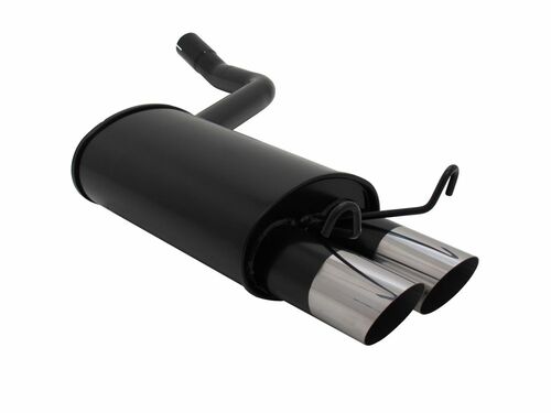 Novus Sportendschalld�mpfer f�r Mercedes 190E (W201) 2 x 76mm MS-Design