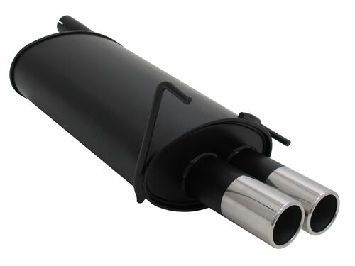 Novus Sportendschalld�mpfer f�r Mercedes CLK-Klasse inkl. Cabrio (W208) 2 x 76mm